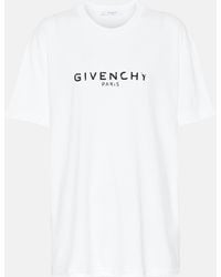 Givenchy - T-shirt En Jersey De Coton Imprimé - Lyst