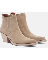 Paris Texas - Dallas 60 Suede Ankle Boots - Lyst