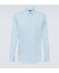 Dolce & Gabbana - Cotton-blend Poplin Oxford Shirt - Lyst