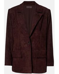 Stouls - Dublin Suede Blazer - Lyst