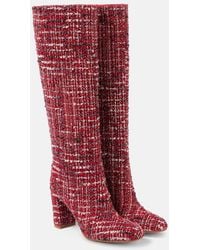 Gianvito Rossi - Boucle Knee-High Boots - Lyst
