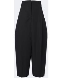 Jacquemus - Miami Cropped Virgin Wool Wide-Leg Pants - Lyst