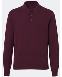 Rubinacci - Cashmere Polo Sweater - Lyst