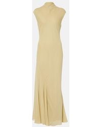 TOVE - Erin Silk Chiffon Maxi Dress - Lyst