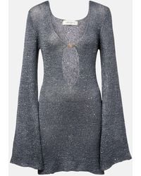 Bananhot - Rey Sequined Cutout Minidress - Lyst