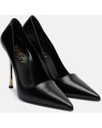 Gucci - Bombshell 120 Leather Pumps - Lyst