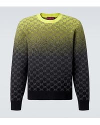 Gucci - Gg Wool And Cashmere Sweater - Lyst