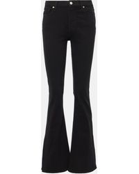 7 For All Mankind - Jean flare Ali a taille haute - Lyst