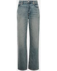 RE/DONE - Jeans A Gamba Larga E Vita Bassa - Lyst