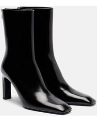 TOTEME - Ankle Boots Bar Aus Leder - Lyst