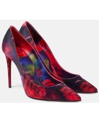 Christian Louboutin - Kate 100 Satin Pump - Lyst