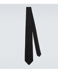 Prada - Silk Satin Tie - Lyst
