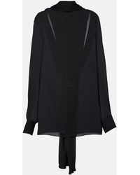 KHAITE - Bex Silk Blouse - Lyst