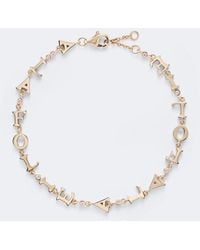 Yvonne Léon - A La Folie 9Kt Bracelet With Diamonds - Lyst
