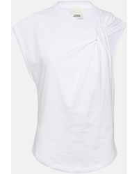 Isabel Marant - Nayda Cotton Jersey T-Shirt - Lyst
