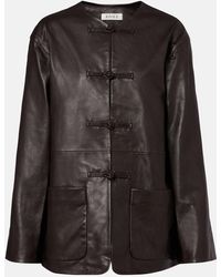 Rohe - Jacke Marie Aus Leder - Lyst