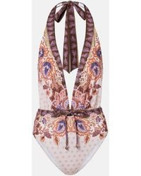 Alexandra Miro - Willow Printed Swimsuit - Lyst