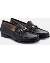 Gucci - Horsebit Leather Loafer - Lyst