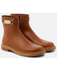 See By Chloé - Signature Leather Ankle Boots - Lyst