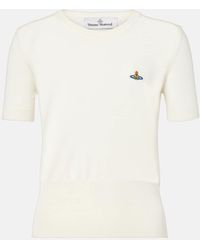 Vivienne Westwood - Bea Wool And Silk Top - Lyst