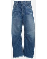 Citizens of Humanity - High-Rise Barrel Jeans Horseshoe - Lyst