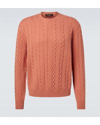 Loro Piana - Cedar Cable-Knit Cashmere Sweater - Lyst