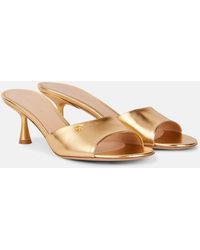 Gianvito Rossi - Ascent 55 Leather Mules - Lyst