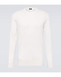 Zegna - Cashmere And Silk Sweater - Lyst