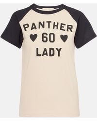 Valentino - Printed Cotton Jersey T-Shirt - Lyst