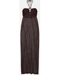 Melissa Odabash - Abito Lungo Harriet Con Scollo All'Americana - Lyst