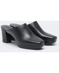 STAUD - Monica Leather Mules - Lyst