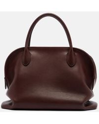The Row - Agnes 12 Leather Top-Handle Bag - Lyst