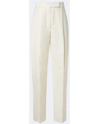 Rohe - Daria Virgin Wool Tapered Pants - Lyst