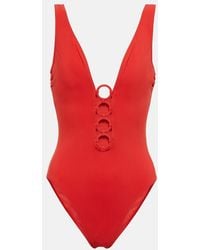 Karla Colletto - Morgan V-Neck Swimsuit - Lyst