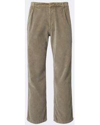 The Row - Paulo Cotton Corduroy Straight Pants - Lyst
