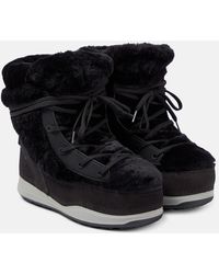 Bogner - Verbier 4 Suede And Shearling Ankle Boots - Lyst