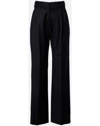 Blazé Milano - Fox Wool Straight Pants - Lyst