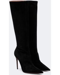 Paris Texas - Vera Suede Knee-High Boots - Lyst