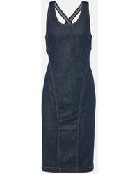 Alaïa - Cotton Casual Dress - Lyst