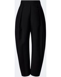Rohe - Wool And Mohair Barrel Pants - Lyst