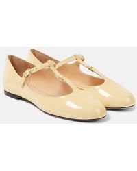 Chloé - Mary-Jane-Ballerinas Marcie Aus Lackleder - Lyst