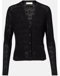 Tory Burch - Cardigan T Monogram Aus Jacquard - Lyst