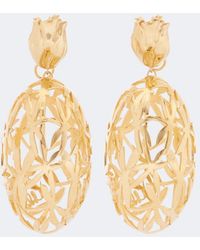 Chloé - Laiton Drop Earrings - Lyst