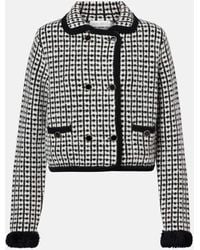 Nina Ricci - Cardigan Aus Einem Wollgemisch - Lyst
