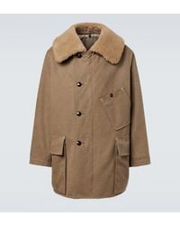 Lemaire - Cotton-Blend Canvas Parka - Lyst