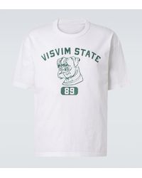 Visvim - Jumbo Printed Cotton Jersey T-Shirt - Lyst