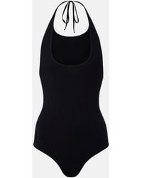 TOTEME - Halterneck Swimsuit - Lyst