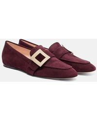 Roger Vivier - Suede Loafers - Lyst