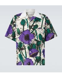 Wales Bonner - Highlife Floral Cotton Bowling Shirt - Lyst