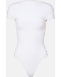 KHAITE - Basile Jersey Bodysuit - Lyst